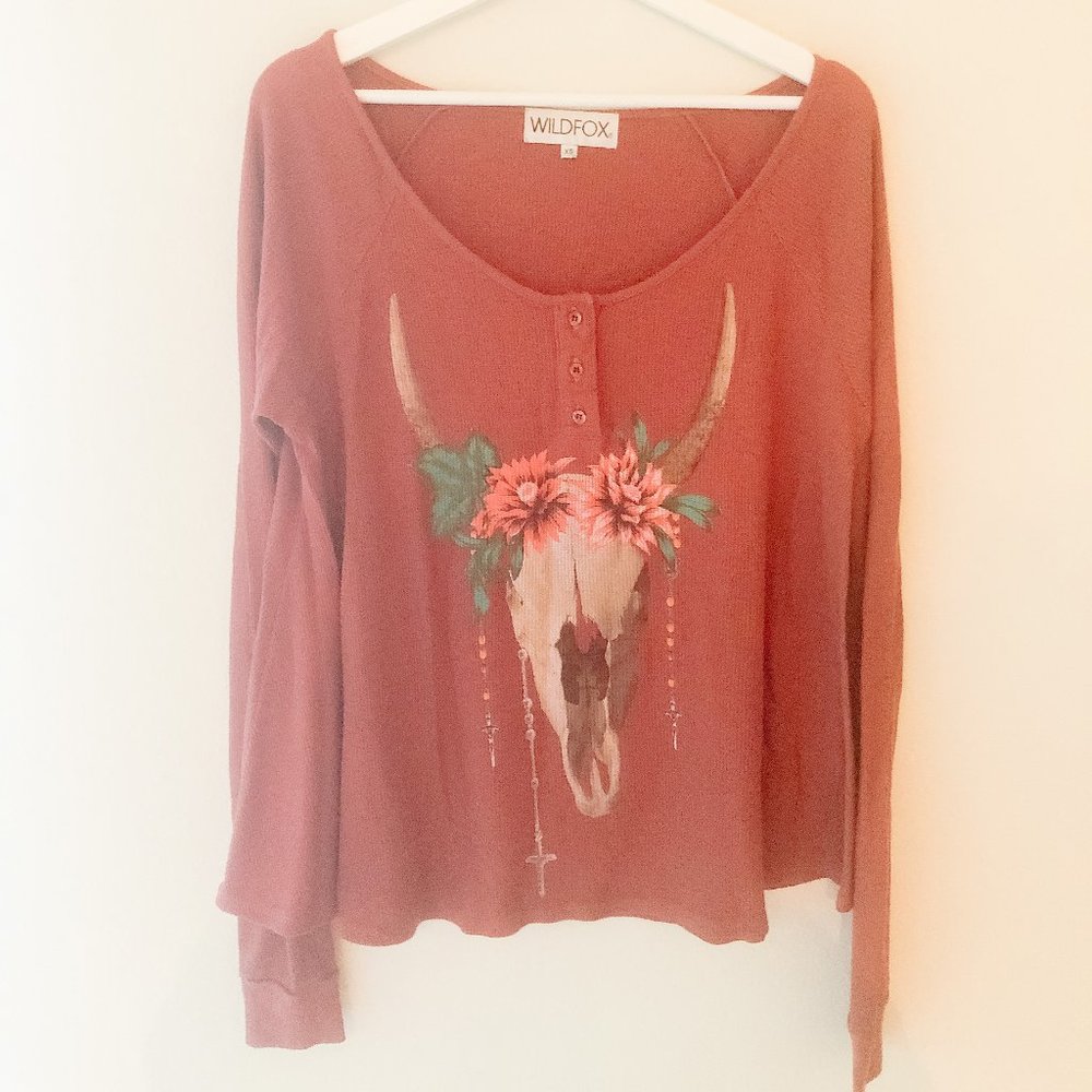 Wildfox Graphic Long Sleeve